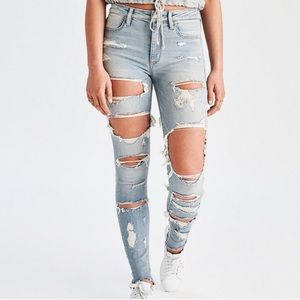 American Eagle high waisted jegging